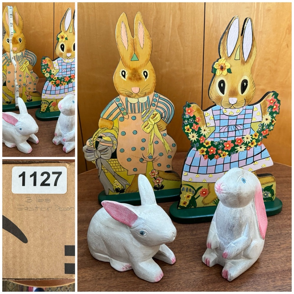 Easter Decorations-Four Bunnies